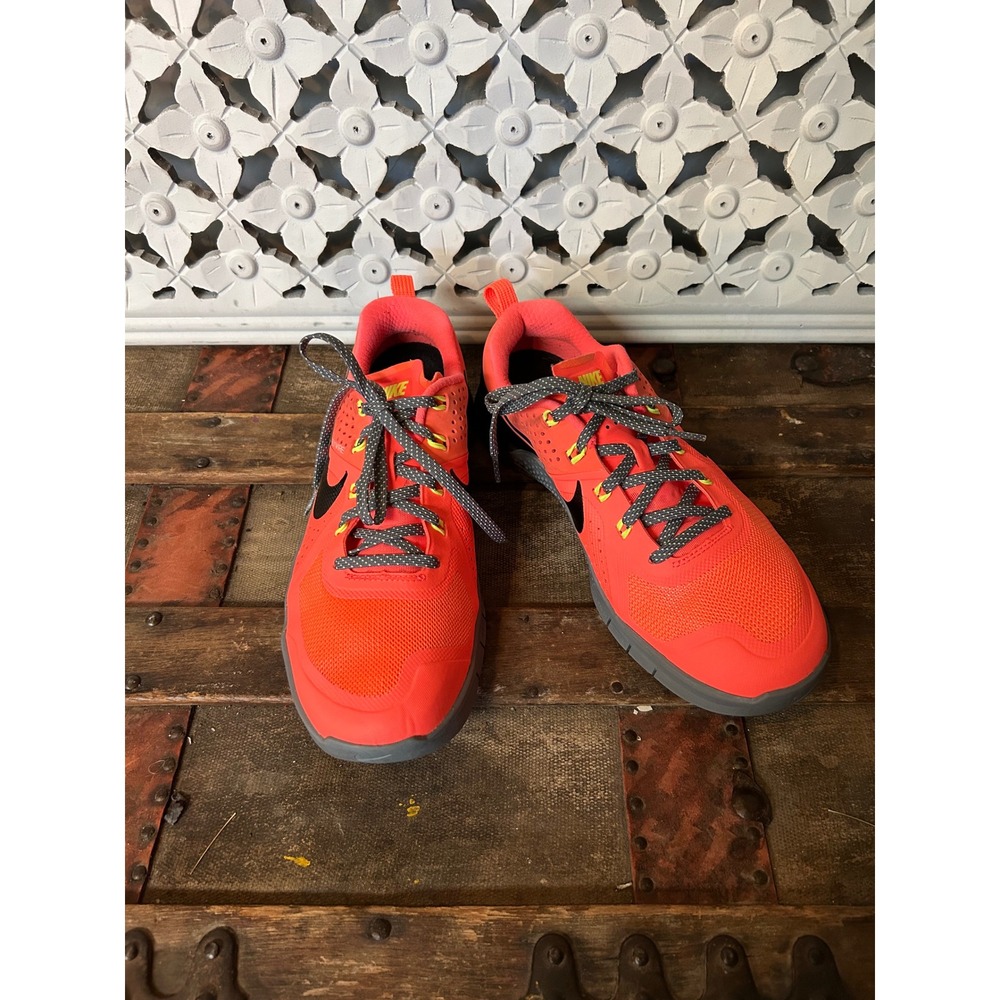 Nike Metcon 1 Womens Training Shoes Total Orange Black 813101-800 Size‎ 8.5